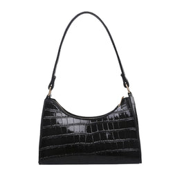 Sac à main noir années 50 vintage retro pin-up bag