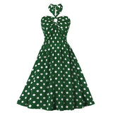Robe à pois vintage années 50 retro dress pin-up