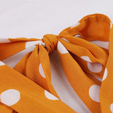 Robe à pois années 1950 vintage retro dress polka dots