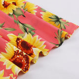 Robe tournesols année 50 vintage retro dress pin-up