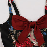 Robe année 50 vintage Constance Towers retro pin-up dress