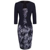 Robe année 50 pissenlit crayon noire vintage retro pin-up