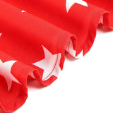 Robe année 50 rouge USA retro vintage dress pin-up rockabilly