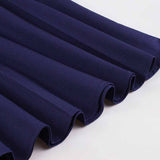 Robe vintage années 50 bleu marine retro pin-up dress