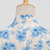 Robe années 50 crayon à fleurs vintage retro pin-up dress