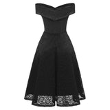 Robe années 50 dentelle vintage dress retro pin-up