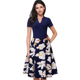 Robe mariage années 1950 vintage retro pin-up dress élégant