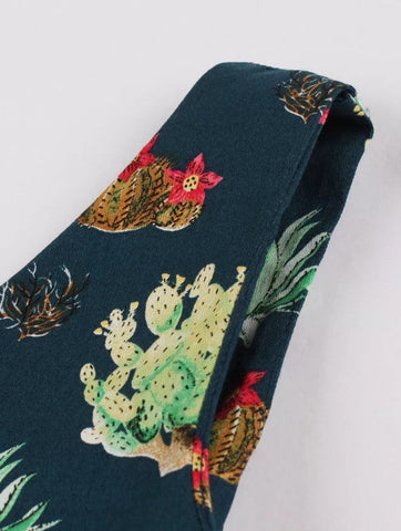 Robe bleu fleurie années 50 vintage style retro pin-up dress