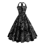 Robe de bal vintage années 50 retro pin-up dress femme