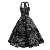 Robe de bal vintage années 50 retro pin-up dress femme