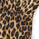 Robe léopard vintage année 50 retro rockabilly dress pin-up