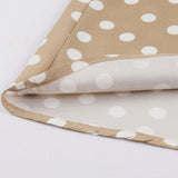 Robe longue vintage à pois années 50 retro pin-up dress