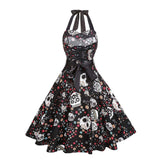 Robe Pin Up Tête de Mort