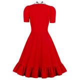 Robe années 50 vintage rock rockabilly pin-up dress femme