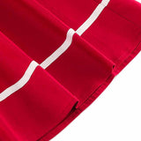 Robe années 50 rouge rétro retro vintage pin-up red dress