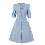 Robe style années 50 vintage pin-up retro dress femme swing