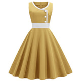 Robe Vintage Jaune