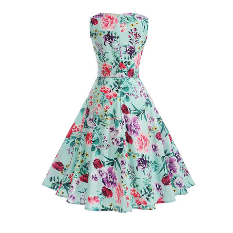 Robe Vintage Turquoise