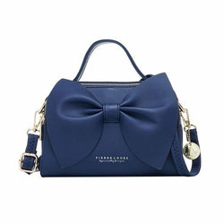 Sac à main noeud bleu années 50 vintage retro pin-up bag femme