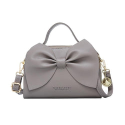 Sac à main noeud gris années 50 vintage retro pin-up bag femme