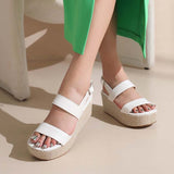 Sandales années 50 compensées femme vintage retro shoes pin-up