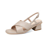 Sandales vintage beige années 50 retro pin-up shoes femme