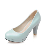 Talons vintage bleus années 50 retro shoes femme rockabilly