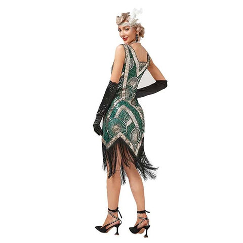 Robe inspiration retro années 20 gatsby flapper dress glamour