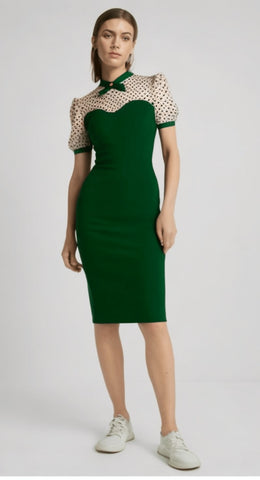 Robe Verte Soirée Années 60