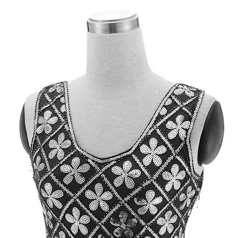 Robe prohibition années 1920 vintage retro flapper dress