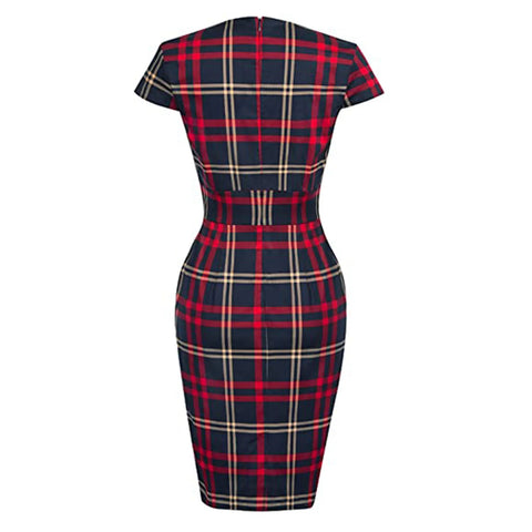 Robe vintage crayon rockabilly retro dress femme style