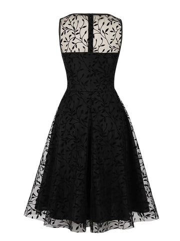 Robe de soirée vintage dress retro femme élégant soirée