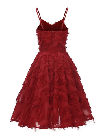 Robe soirée vintage chic retro evening dress lady raffiné