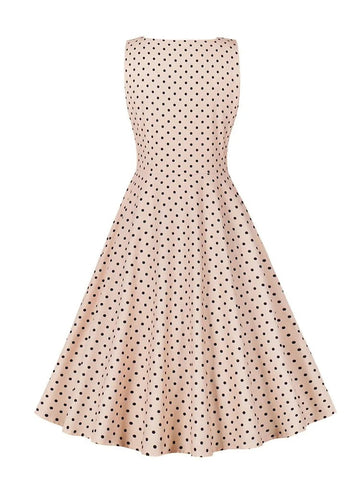 Robe rockabilly blanche retro vintage dress femme pin-up