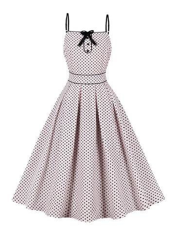 Robe Pin-Up Années 60 Rose