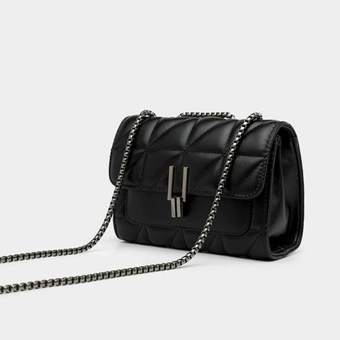 Sac matelassé noir année 50 vintage retro pin-up bag femme
