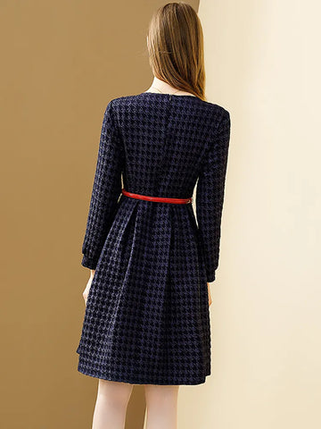 Robe printemps vintage retro dress femme tenue