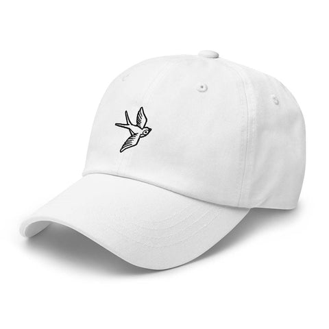 Casquette baseball hirondelle vintage retro rockabilly accessoire