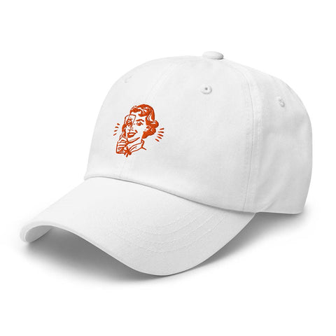 Casquette baseball logo pin up retro vintage rockabilly