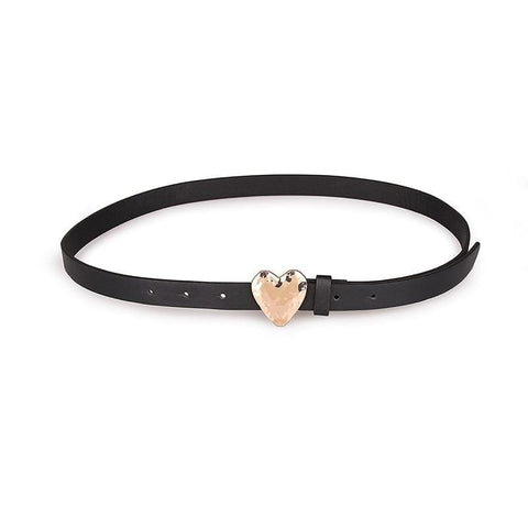 Ceinture coeur vintage années 50 100cm retro pin-up
