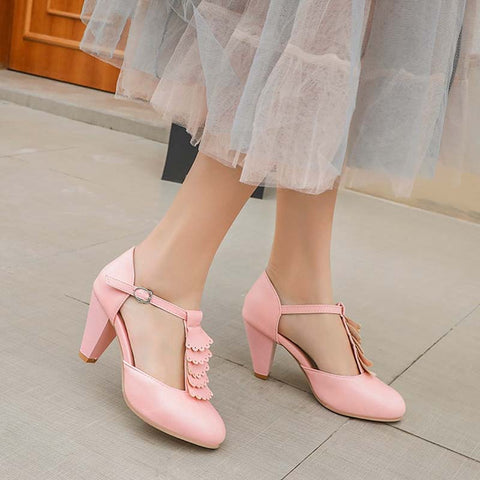 Chaussures escarpins rockabilly roses années 50 vintage pin-up