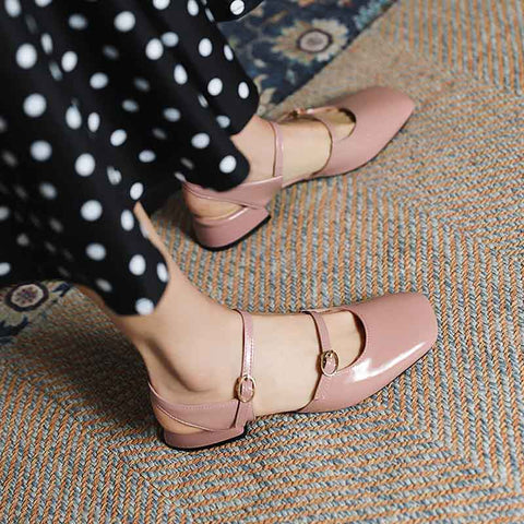 Chaussures vintage années 50 femme retro pin-up mode