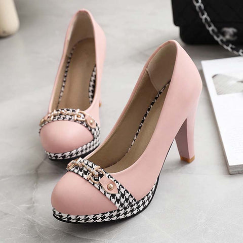 Chaussures années 50 roses retro vintage pin-up rockabilly