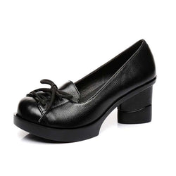 Escarpins à talons retro noires vintage pin-up années 50