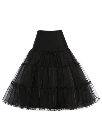 Jupon années 50 vintage retro pin-up sous-jupe rockabilly