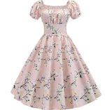 robe cerisier rose