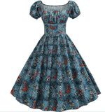 robe petites fleurs
