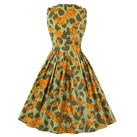 Robe pin up chic retro vintage dress rockabilly femme