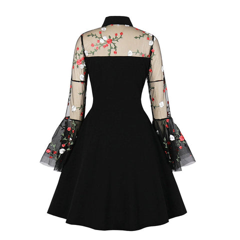 Robe années 50 vintage de cérémonie retro dress femme élégant