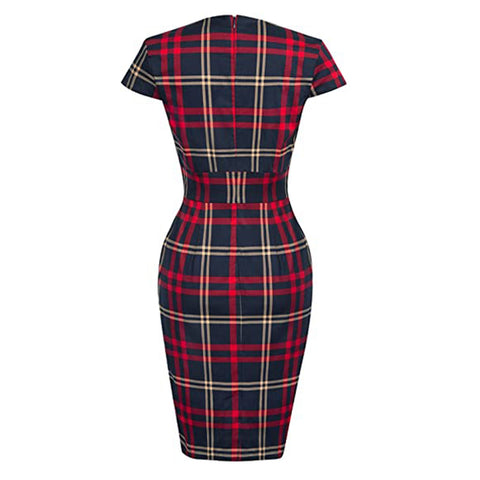 Robe années 50 vintage fourreau retro dress femme rockabilly